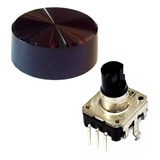 Kit Botão Do Volume + Potenciometro Pioneer Mvh-88ub Mvh-98