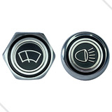Kit Botões Para Painel Limpador E Farol Ford Maverick Gt V8
