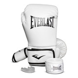 Kit Box Everlast Luvas P/m +