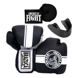 Kit Boxe Muay Thai Luva Bandagem