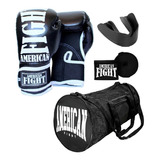 Kit Boxe Muay Thai Luva Bolsa