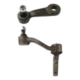Kit Braço Auxiliar De Direção + Braço Pitman Gm S10 Blazer