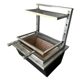 Kit Braseiro 60x50 + Suporte Grill