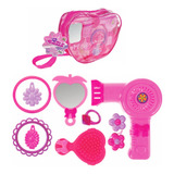 Kit Brinquedo Cabeleireiro Menina Infantil Cabelo Princesa 