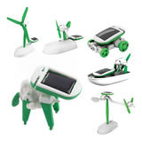 Kit Brinquedo Educativo Robótica Energia Solar - 6 Em 1