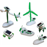 Kit Brinquedo Educativo Robótica Solar - 6 Em 1 Con Inmetro