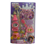Kit Brinquedo Fada E Carruagem Beleza Fashion 15 Pç Picapau