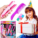 Kit Brinquedo Infantil Pinte O Cabelo Presente Para Menina