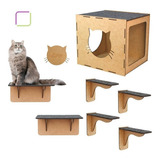 Kit Brinquedo Para Gato 7 Pcs