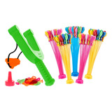 Kit Brinquedo Water Ballon C/ 47 Bexiga De Água Estilingue