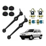 Kit Bucha Barra Braço Oscilante Pivô Uno 97 98 99 2000 2001/