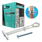 Kit Bucha Gesso Drywall Sforbolt Parafuso