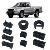 Kit Bucha Reparo Tampa Traseira Dobradiça S10 1995-2011 10pç