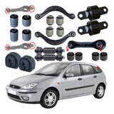 Kit Bucha Suspensão Traseira + Bieleta Ford Focus 1998/2008