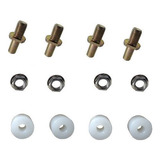 Kit Buchas Nylon Porcas Parafuso Coroa Titan 125 Fan 125