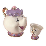 Kit Bule E Xícara A Bela E A Fera Disney Pronta Entrega 