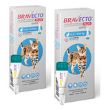 Kit C/ 02 Bravecto Plus Gatos