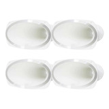 Kit C/ 04 Corneta Alumínio Fundido Boca Oval Hl26-50 Trio