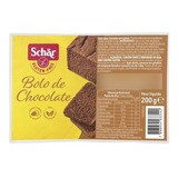 Kit C/ 06 Bolo De Chocolate S/ Glúten 200g Schar