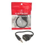 Kit C/ 1 Unida Do Adaptador Usb P2 Kapbom Uh039