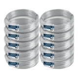 Kit C/ 10 Arame Galvanizado Nº18 Bwg 18 Fio 1,24mm Liso 1kg