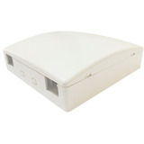 Kit C/ 10 Caixa Roseta Terminação Fibra Óptica 2p Ftth Pto