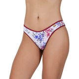 Kit C/ 10 Calcinhas Modelo Tanga Em Microfibra Conforto