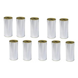Kit C/ 10 Latas Vazias De 900ml Com Bico Plástico Retrátil
