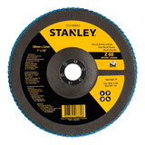 Kit C/ 10pç Disco Flap 4 1/2x7/8 Z60 Fibra - Stanley