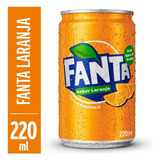 Kit C/ 12 Refrigerante De Laranja Fanta Lata 220ml