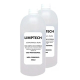 Kit C/ 2 Álcool Isopropílico Limptec 500ml (isopropanol)