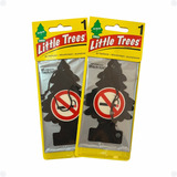Kit C/ 2 Cheirinho Car Little Trees Aromatizante Black Ice