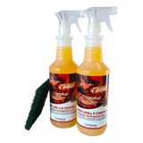 Kit C/ 2 Limpa Grill Chapas Fogões 1l + 1 Fibra Limpa Grelha