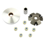 Kit C/ 2 Peças: Variador + Correia 669x18x30 Scooter 50cc