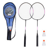Kit C/ 2 Raquetes De Badminton