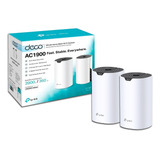Kit C/ 2 Roteador Wifi Mesh Tp-link Deco S7 Gigabit 1900mbps