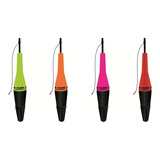 Kit C/ 3 Boias Torpedo Flash Rolha Torre - 80gr - Jrpesca