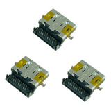 Kit C/ 3 Conectores Hdmi P/