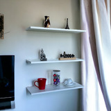 Kit C/ 3 Nichos Prat. 100% Mdf 15mm P/ Sala Quarto Cozinha