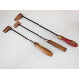 Kit C/ 3 Ponteiras Antigas Cobre P/ Maçarico De Solda