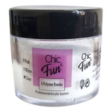 Kit C/ 3 Potinhos Po Acrilico Po Acrílico Pó Unhas Cor 3 Transparente