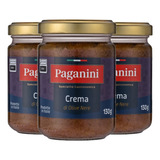Kit C/ 3un Antepasto Crema Di Olive Nere Paganini 130g