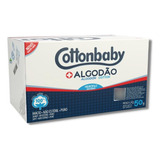 Kit C/ 4 Algodão Em Rolo Branco Cottonbaby 50g