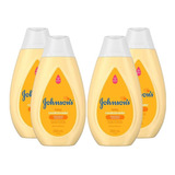 Kit C/ 4 Condicionador Johnsons Baby Regular 200ml .