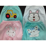 Kit C/ 4 Mijão Estampado ( Calça ) Bebê Tamanho G