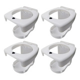 Kit C/ 4 Porta Copos Retrátil Dobravel Barcos Lanchas Carros