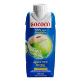 Kit C/ 4 Sococo Água De Coco 330ml