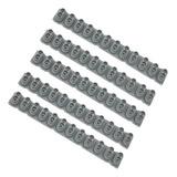 Kit C/ 5 Borrachas P/ Teclado Korg Krome 61 Promoção Novas