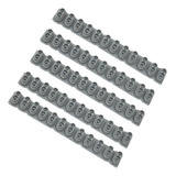 Kit C/ 5 Borrachas P/ Teclado Korg Ps 60 Promoção Novas