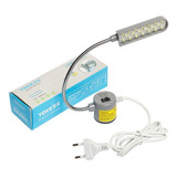 Kit C/ 5 Luminária De 20 Led Haste Flexível Maquina Costura